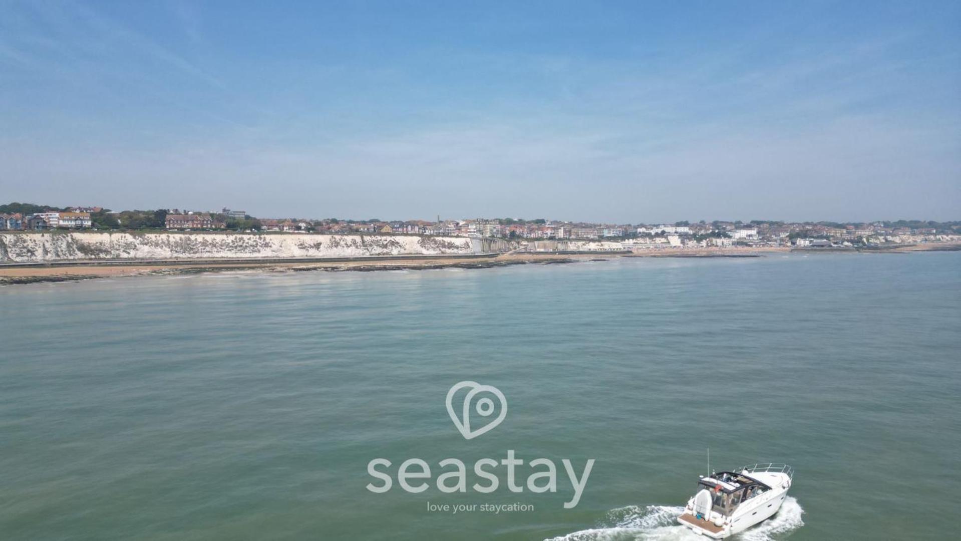 Sea Garden Ramsgate Sleeps4 Parking Amazing Views Apartment Bagian luar foto