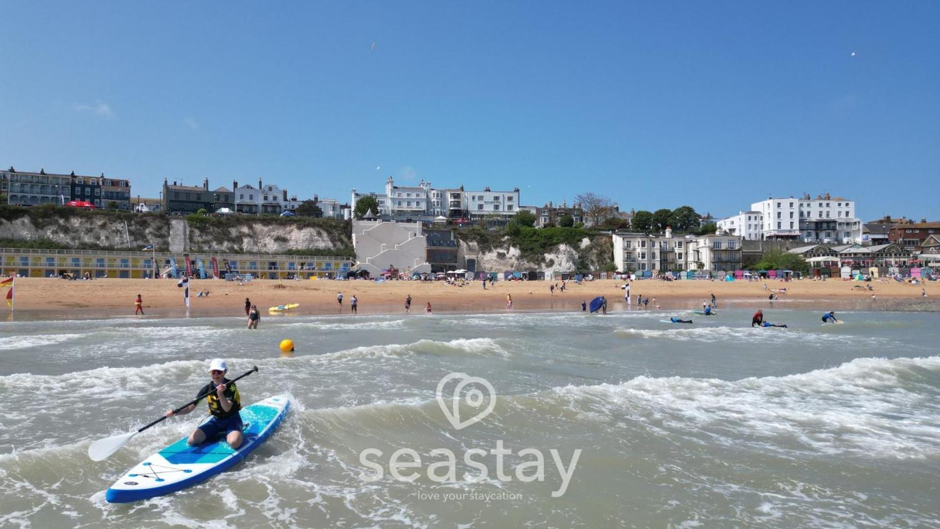 Sea Garden Ramsgate Sleeps4 Parking Amazing Views Apartment Bagian luar foto