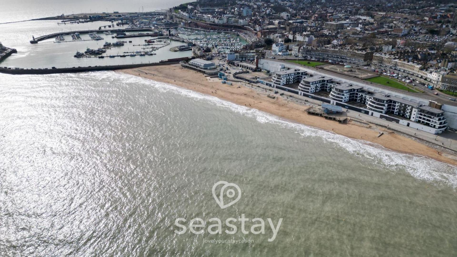 Sea Garden Ramsgate Sleeps4 Parking Amazing Views Apartment Bagian luar foto