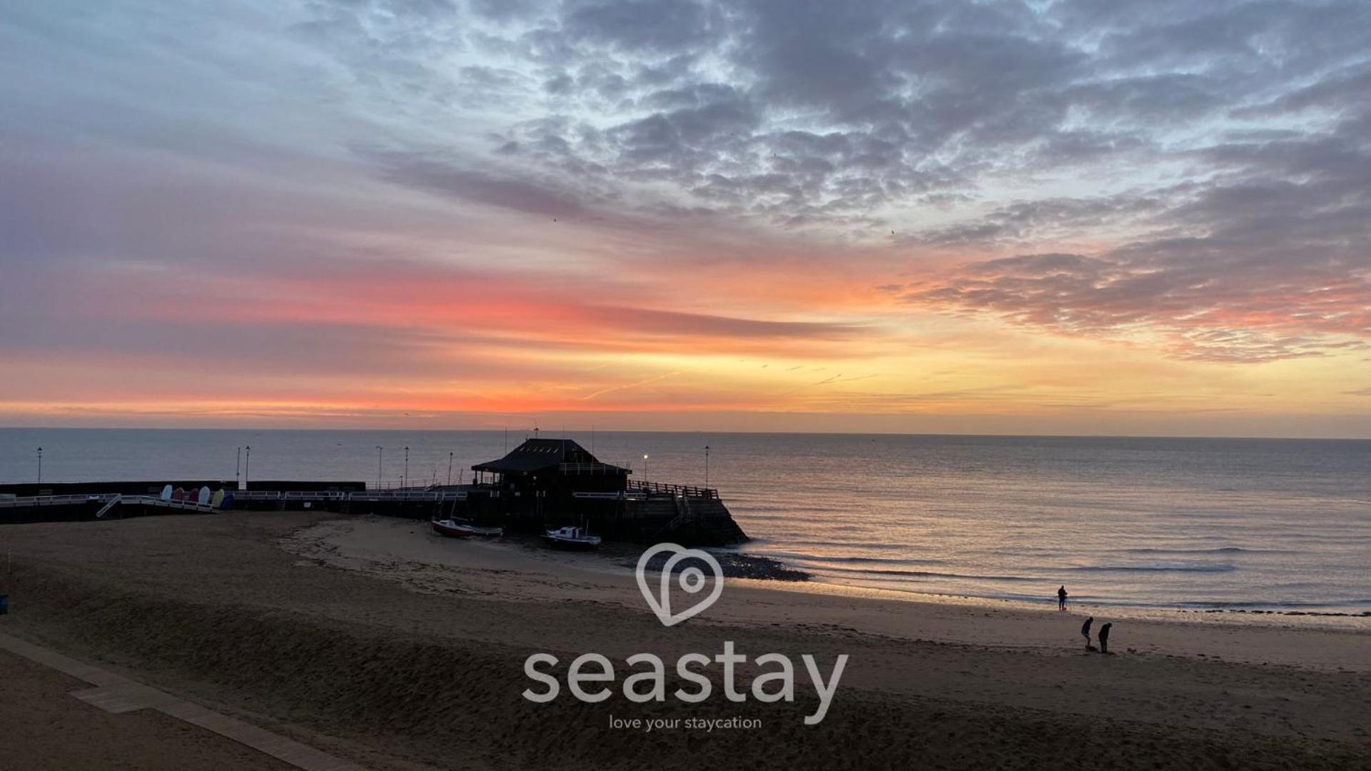 Sea Garden Ramsgate Sleeps4 Parking Amazing Views Apartment Bagian luar foto
