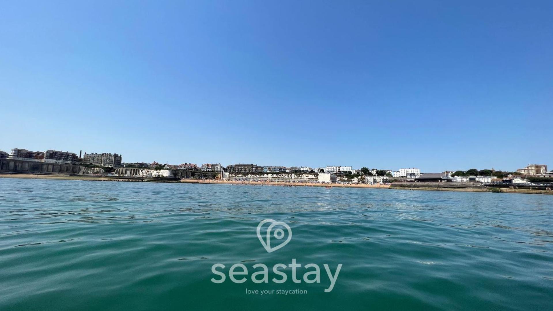 Sea Garden Ramsgate Sleeps4 Parking Amazing Views Apartment Bagian luar foto