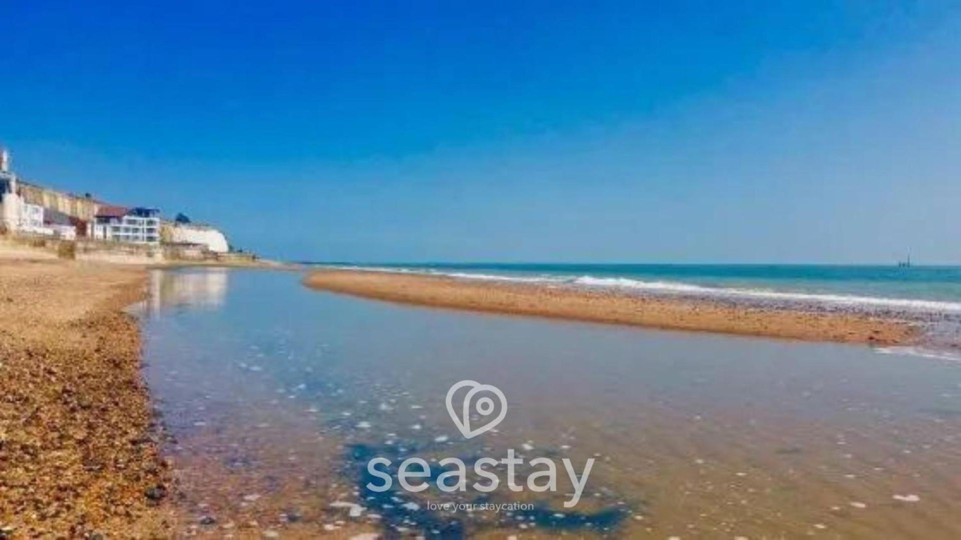 Sea Garden Ramsgate Sleeps4 Parking Amazing Views Apartment Bagian luar foto