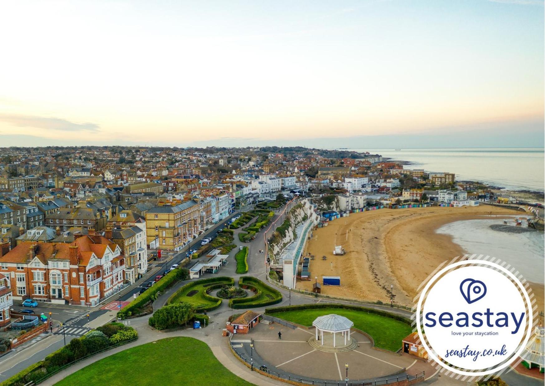 Sea Garden Ramsgate Sleeps4 Parking Amazing Views Apartment Bagian luar foto